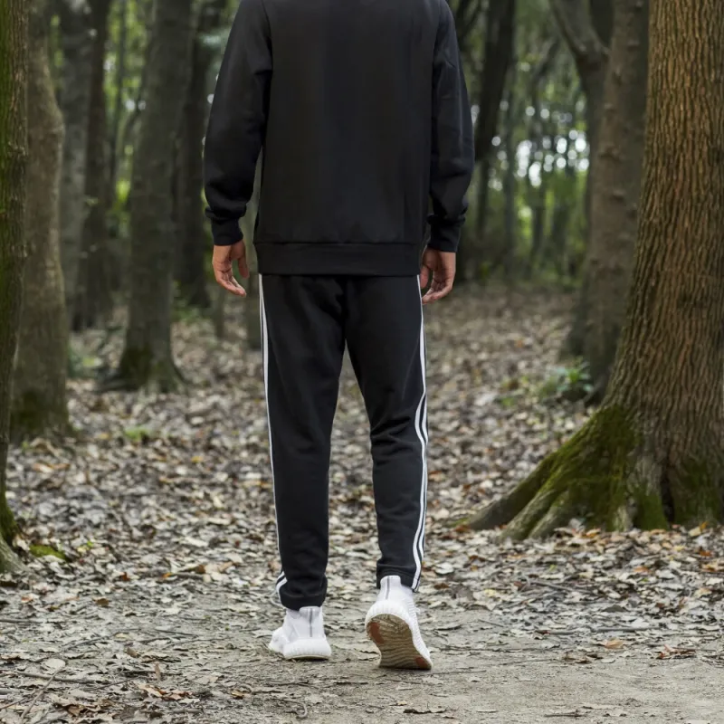 Adidas ESSENTIALS Knitted Sweatpants Men's Black-6