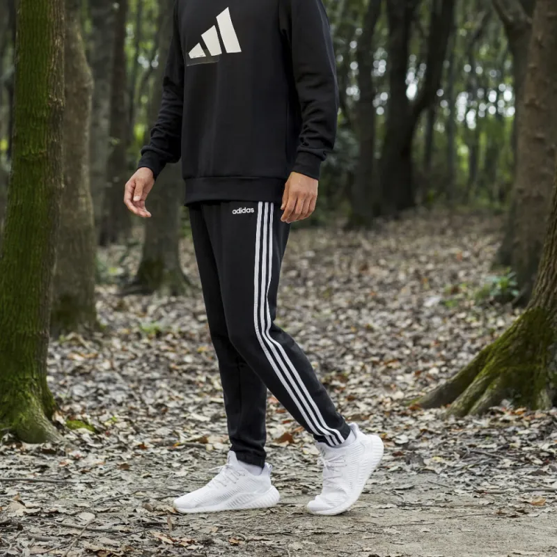 Adidas ESSENTIALS Knitted Sweatpants Men's Black-4
