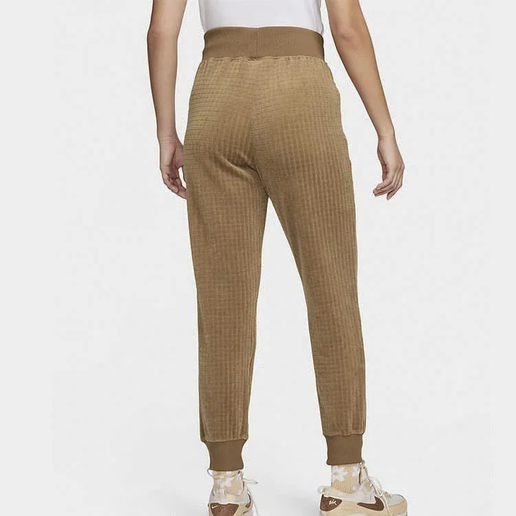 Nike Knitted Sweatpants Women's Yale Brown/Ironstone-4