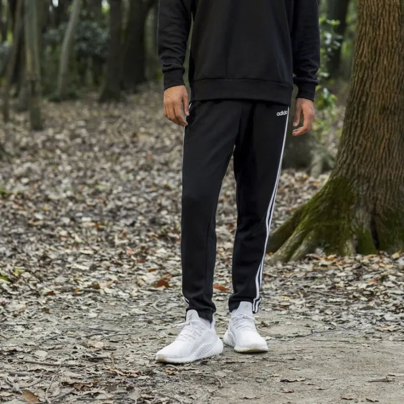Adidas ESSENTIALS Knitted Sweatpants Men's Black-3