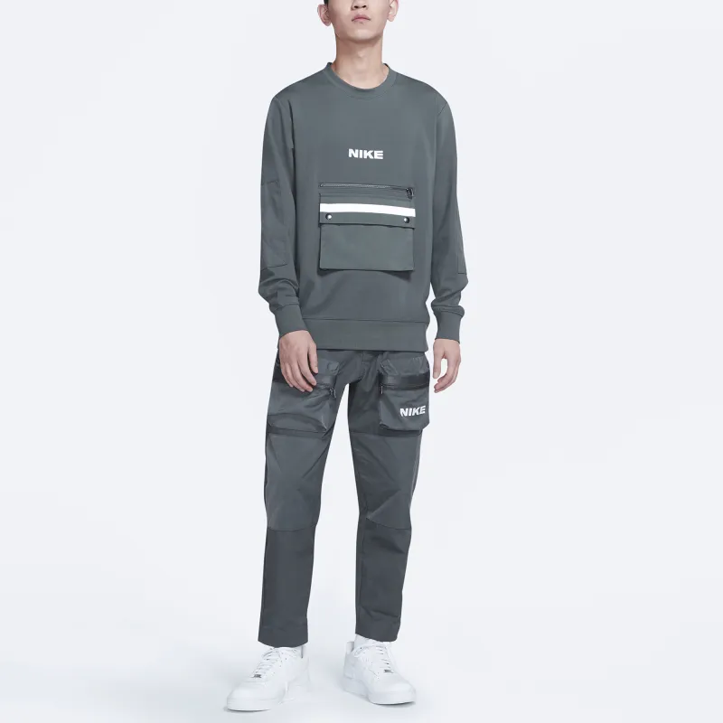 Nike Sweatshirts Men Gray-2