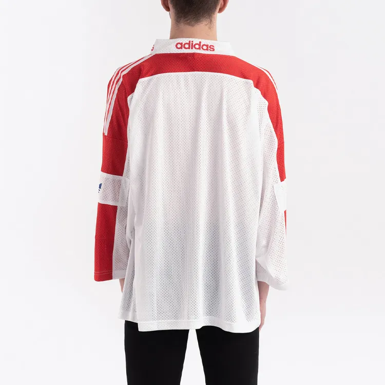 Adidas Originals T Shirt Men's White Red-5