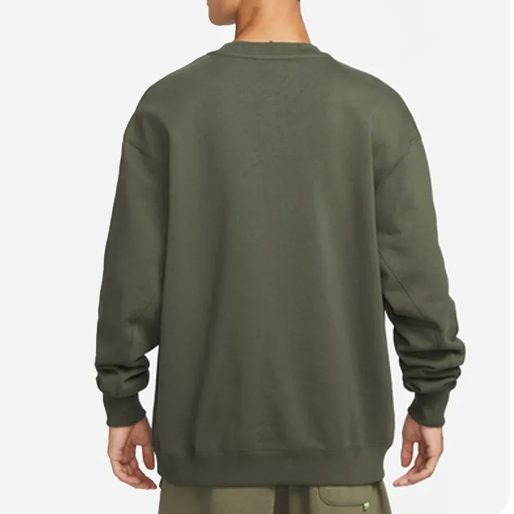 Nike Sweatshirts Men Khaki Green-3