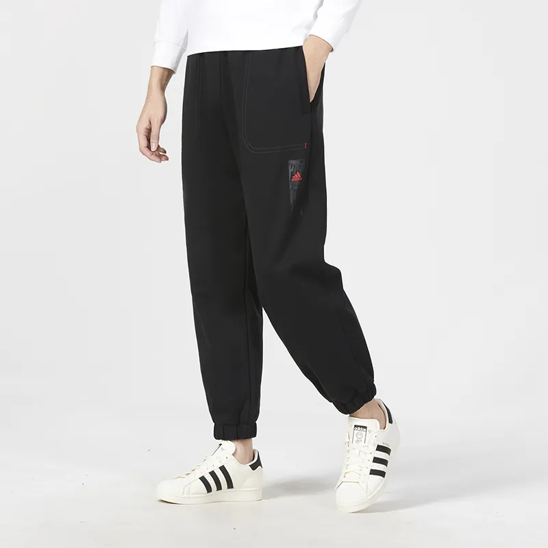 Adidas CNY Knitted Sweatpants Men Black-5