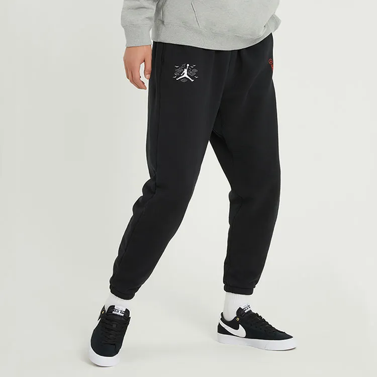 Jordan J Cny Pant Knitted Sweatpants Men Black-4