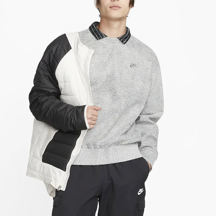 Nike Sweatshirts Men Light Gray-5