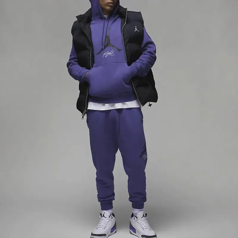 Jordan Essentials Sweatshirts Men Purple-2