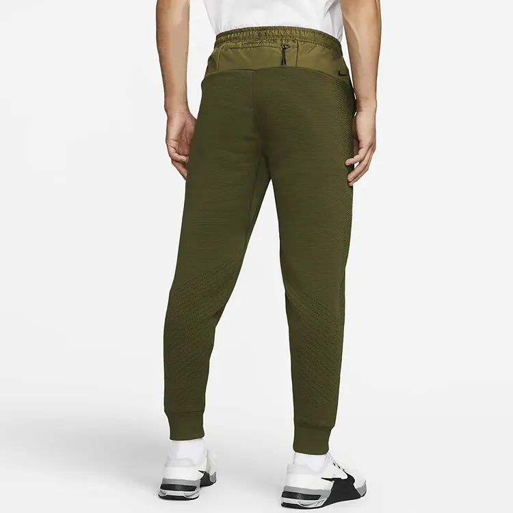 Nike Knitted Sports Pants Men's Green-5
