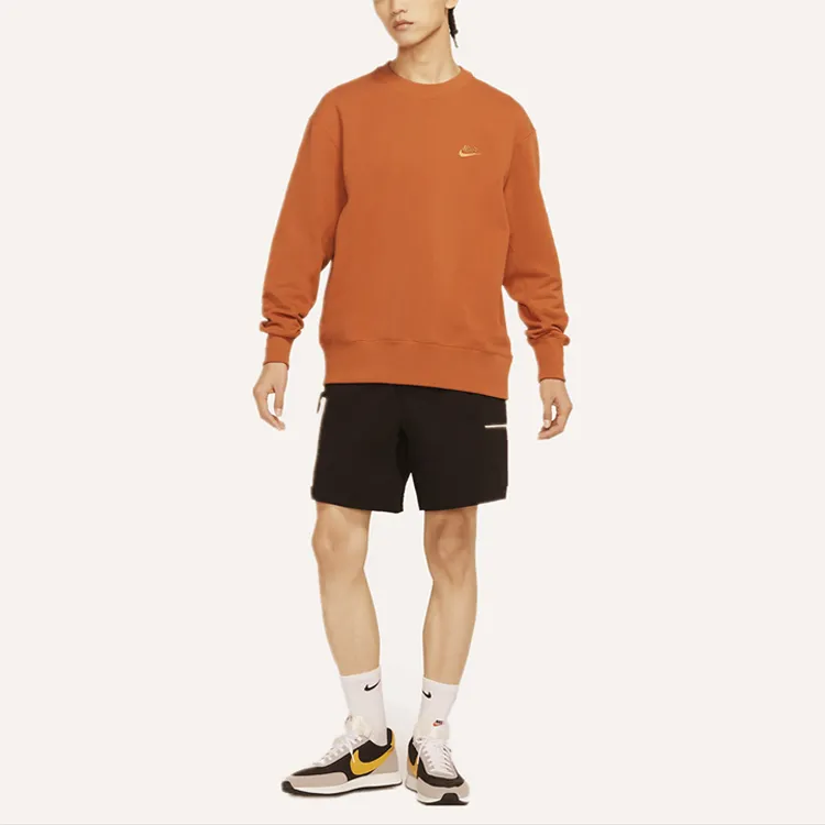 Nike Sweatshirts Men Orange-3