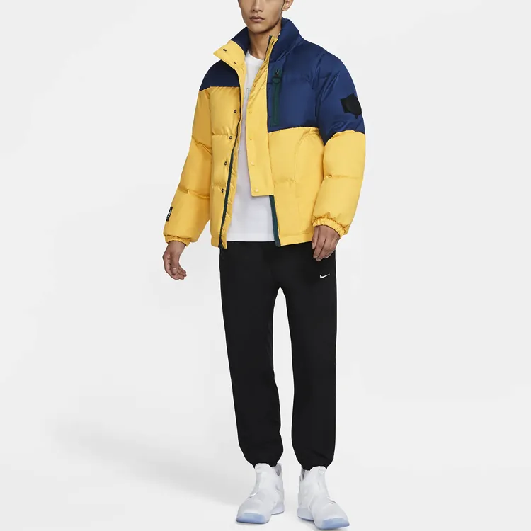 Nike Puffer Jacket Winter Men's Sunspot Yellow-2