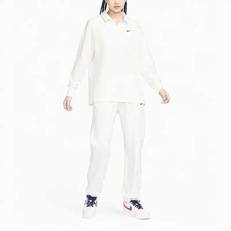 Nike Drop Shoulder Sleeve T Shirt Women's White-4