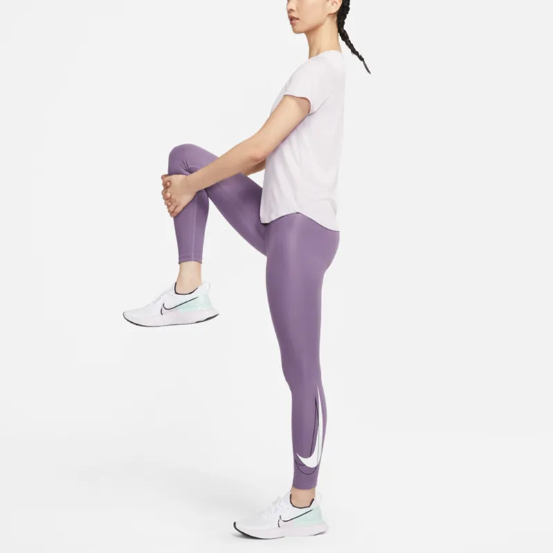 Nike Dri Fit Sports Pants Women's Purple-3