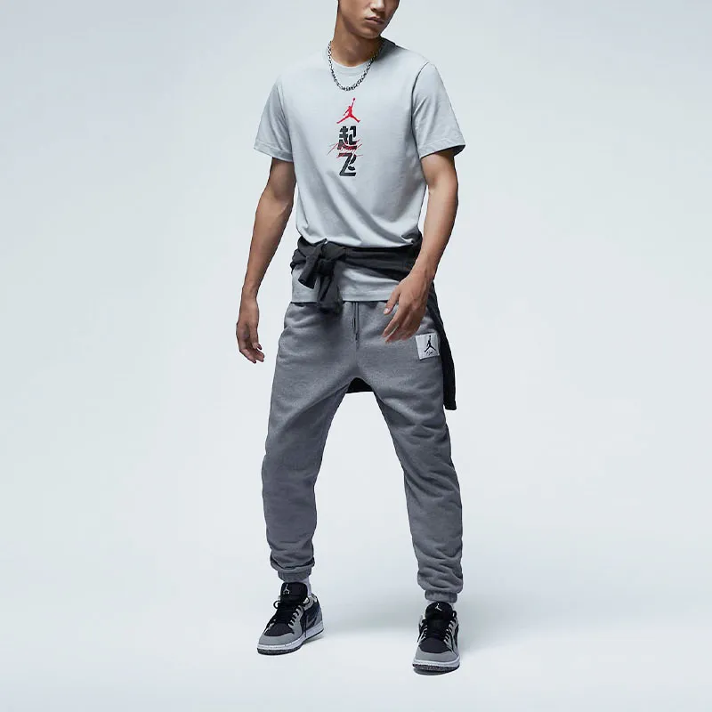 Jordan T Shirt Men's Light Smoke Gray-2