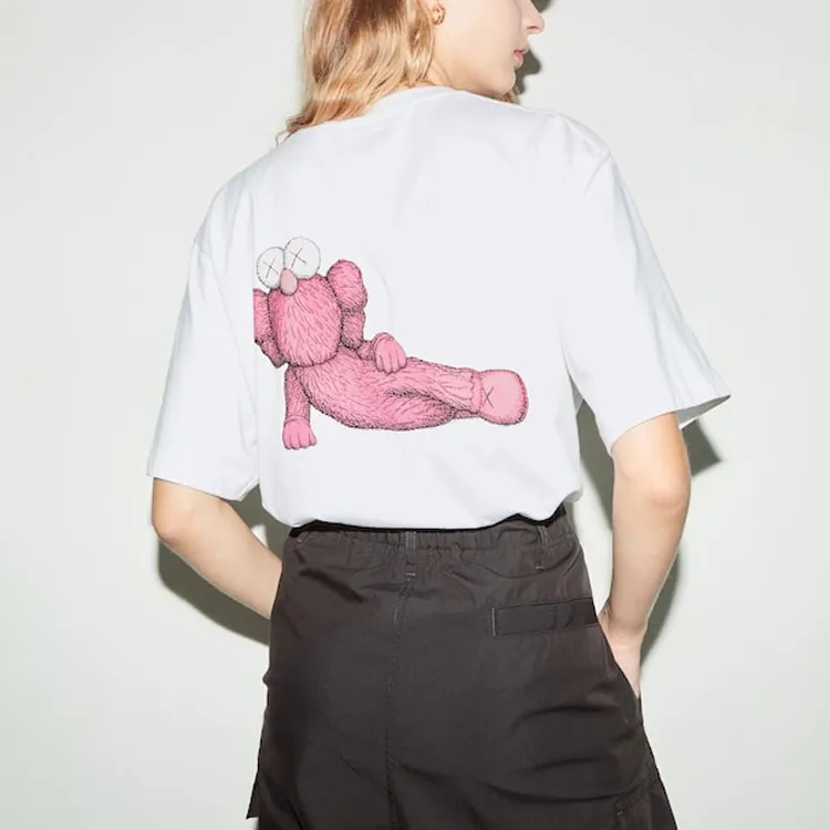 Kaws X UNIQLO Kaws Co Branded Collection T Shirts Unisex White-4