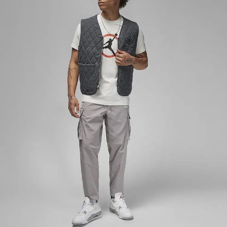 Jordan Flight Vests Men Gray-3