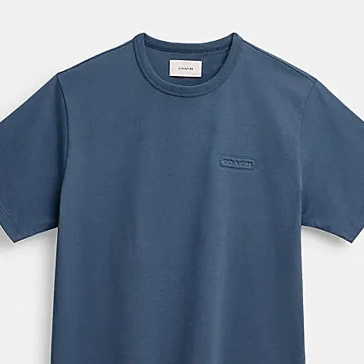 COACH T Shirts Men Blue-2