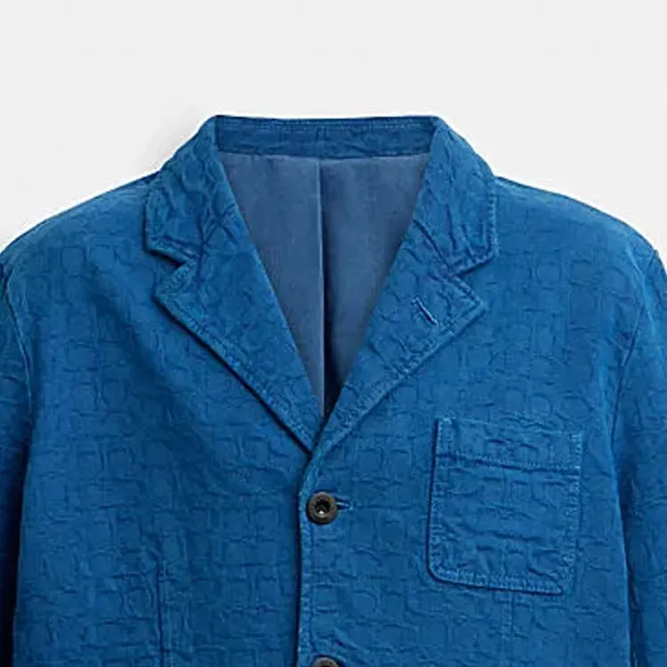 COACH Business Suits Men Royal Blue-2