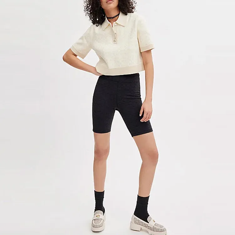 COACH Casual Shorts Women's Black-1