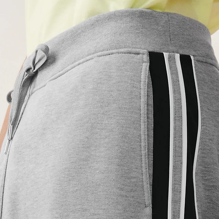 HERMES Knitted Sweatpants Men's Gray-3