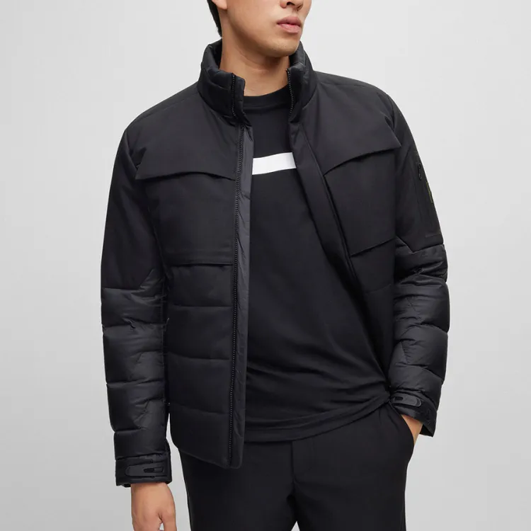 HUGO BOSS Puffer Jackets Men Black-3
