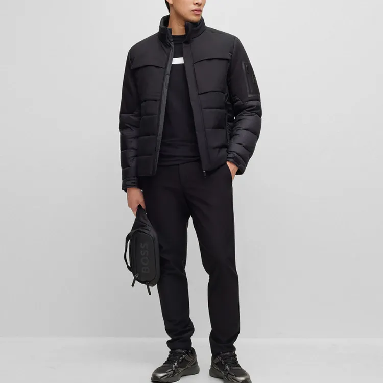 HUGO BOSS Puffer Jackets Men Black-5