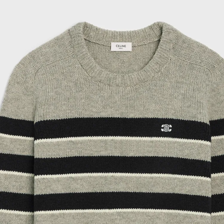 CELINE Triomphe Crewneck Sweater-3