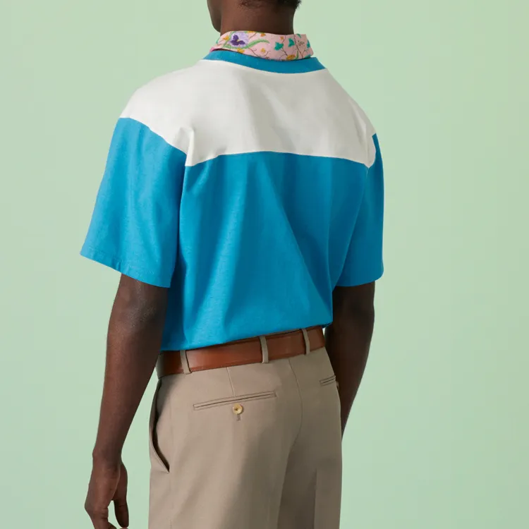 GUCCI T Shirts Men Light Blue-4