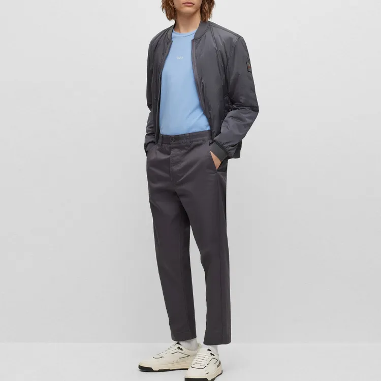 HUGO BOSS Logo Printed Relaxed Fit T Shirt-4