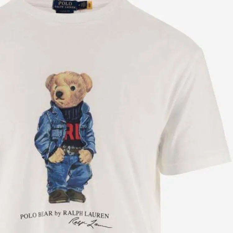 Polo Ralph Lauren T Shirts Men White-6