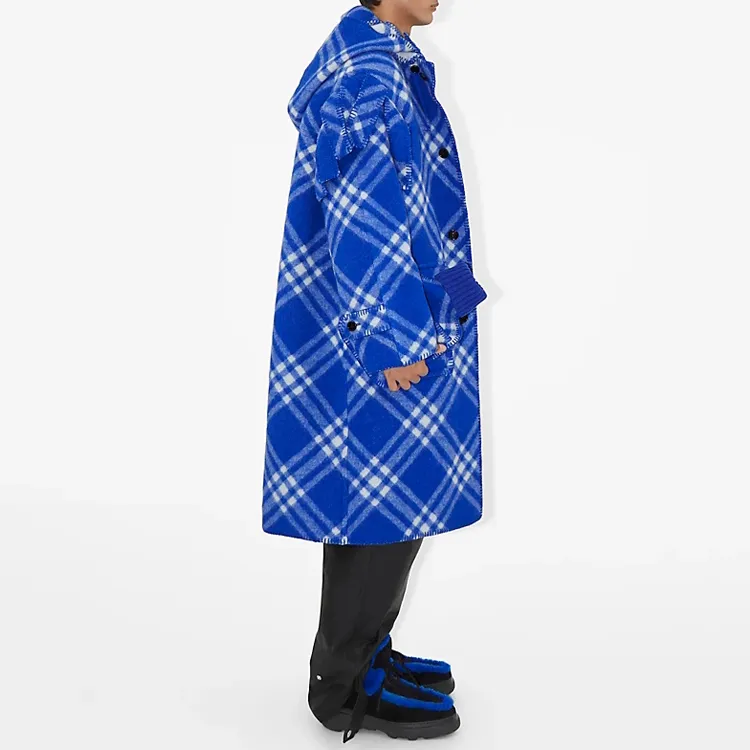 Burberry Checked Coat-3