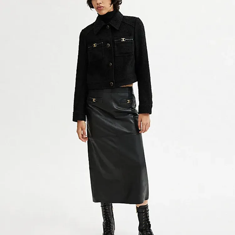 COACH Jackets Women's Black-2
