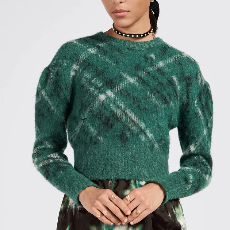 DIOR Sweaters Women's Green-5