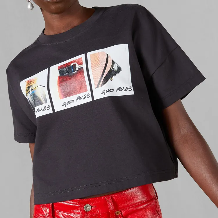 GUCCI T Shirts Women's Black-2