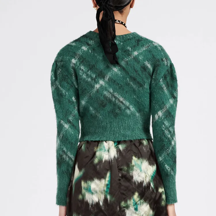 DIOR Sweaters Women's Green-4