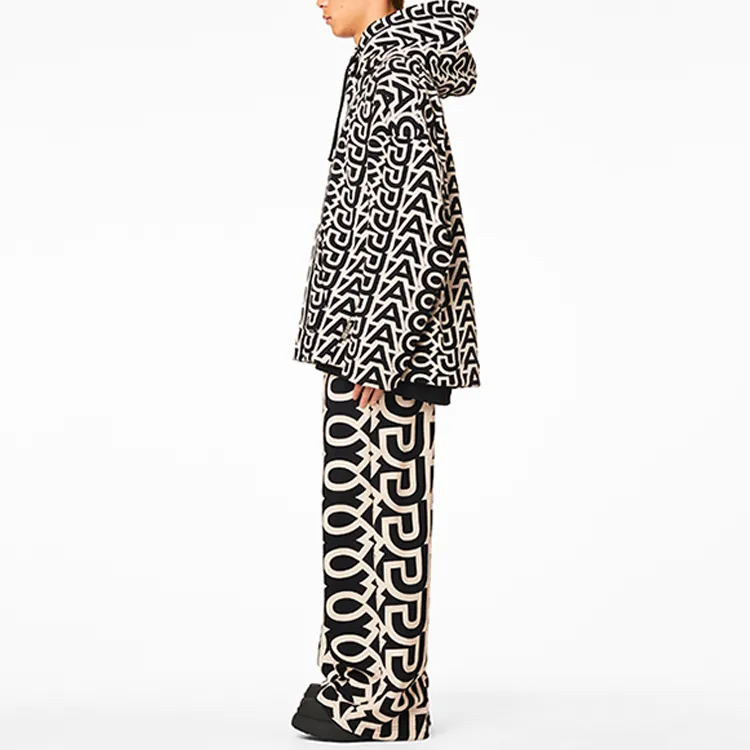 MARC JACOBS Monogram print Drawstring Hoodie-6