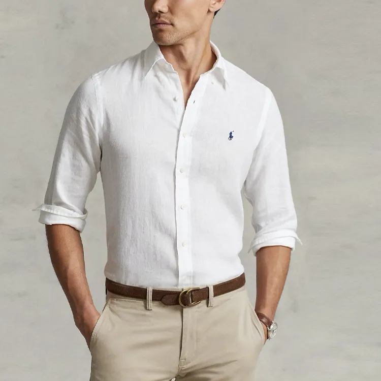Polo Ralph Lauren Embroidered logo Cotton Shirt-4