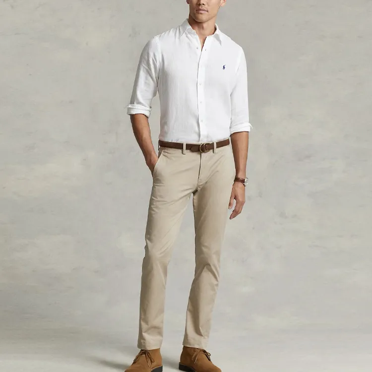 Polo Ralph Lauren Embroidered logo Cotton Shirt-2