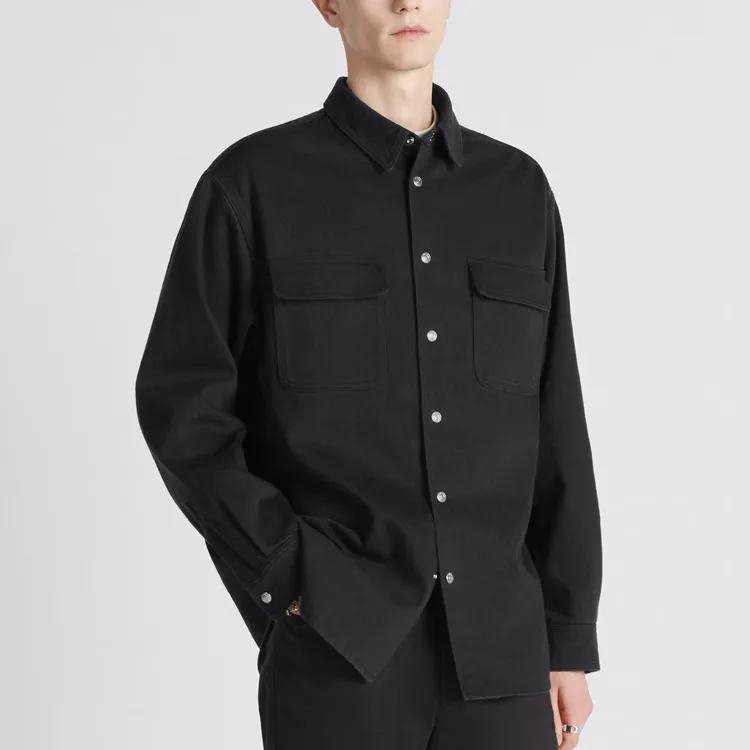 DIOR Shirts Men Black-2