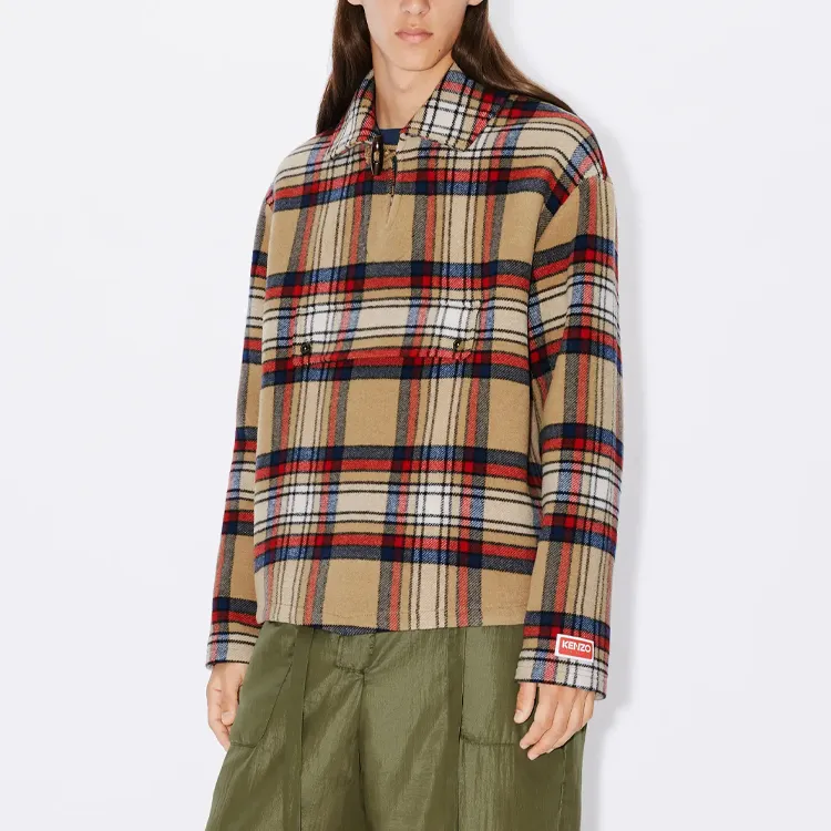 KENZO Shirts Men Dark Beige-3