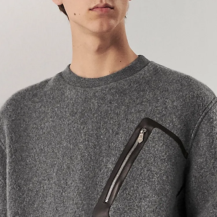 HERMES Knitwear Men Gray-4