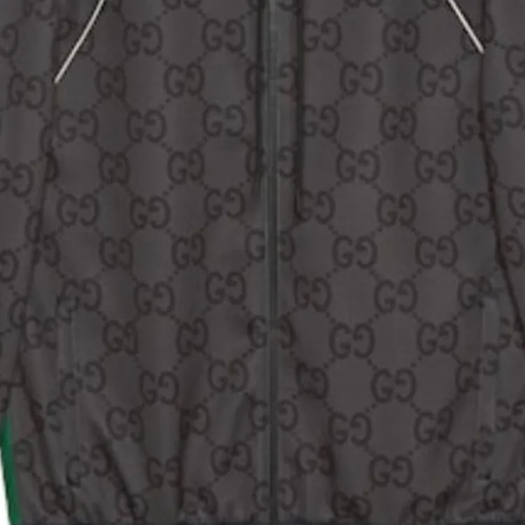 GUCCI Jumbo Gg Zip Jacket With Web-8