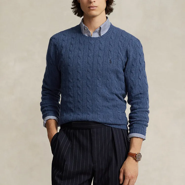 Polo Ralph Lauren FW23 Sweater Men's Blue-1