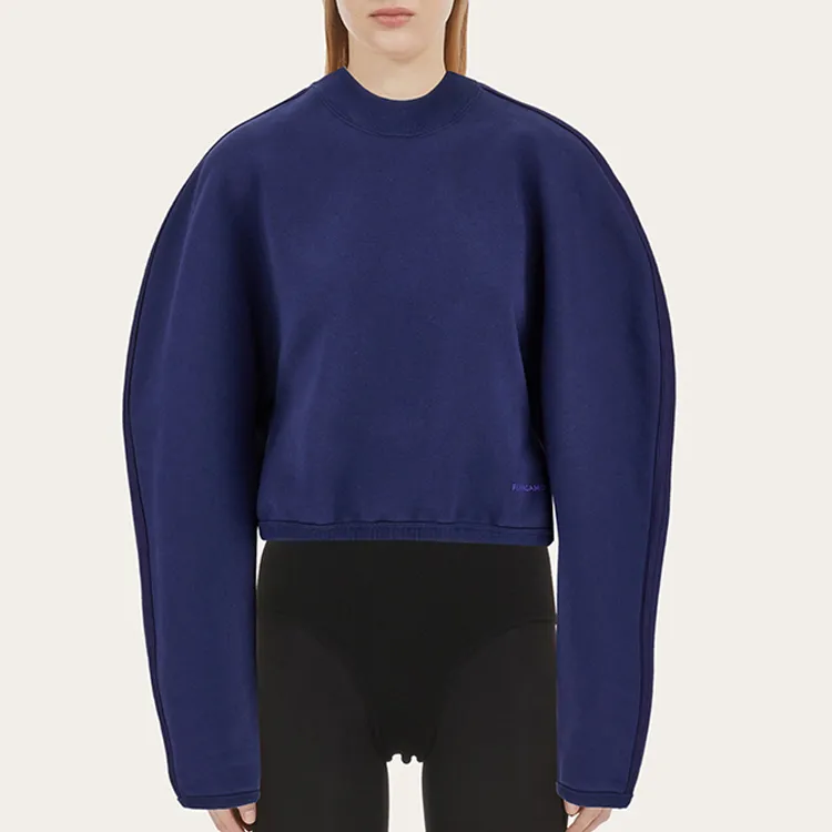 FERRAGAMO FW23 Sweatshirt Women's Blue-2