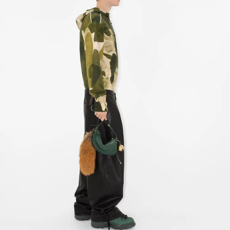 Burberry Abstract pattern Felted Wool Jumper-3