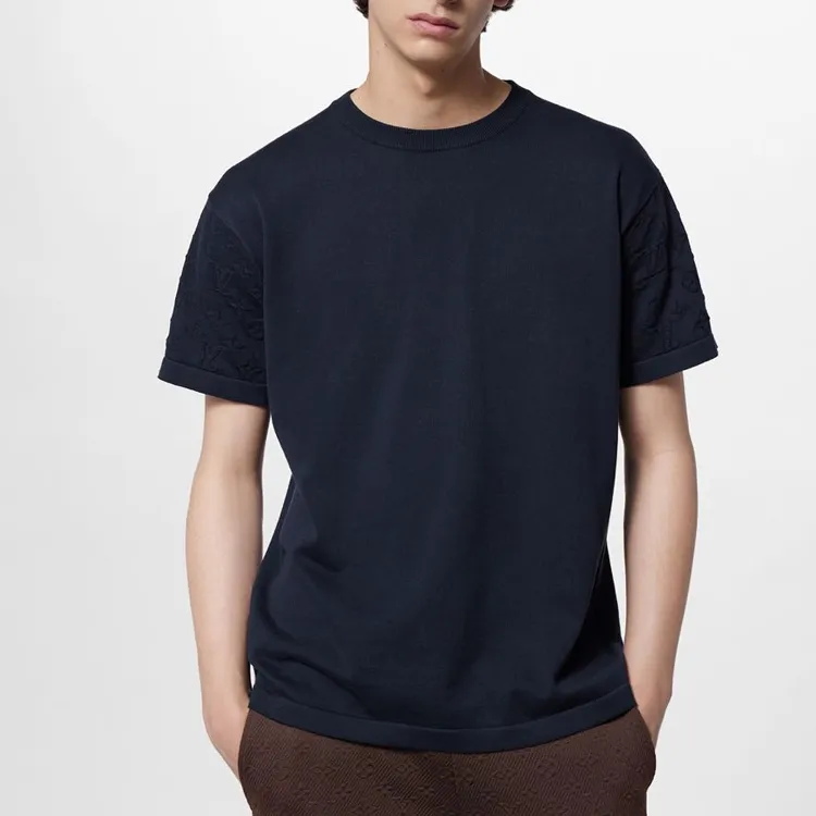 LOUIS VUITTON SS24 T Shirt Men's Dark Blue-2