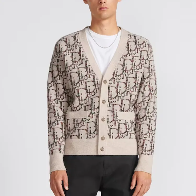 DIOR Knitwear Men Khaki-2