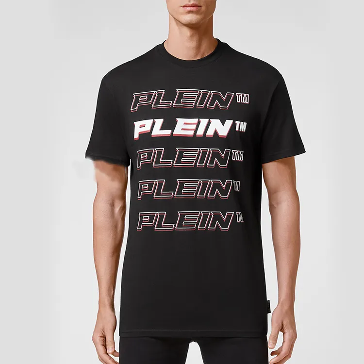 PHILIPP PLEIN Repeat Logo T shirt-5