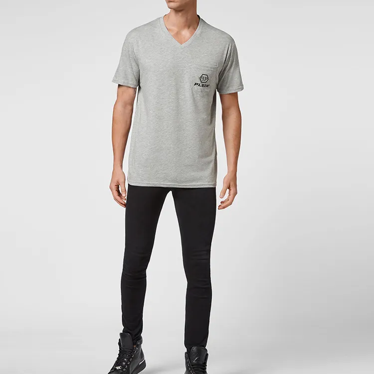 PHILIPP PLEIN Logo print Short sleeved T shirt-5