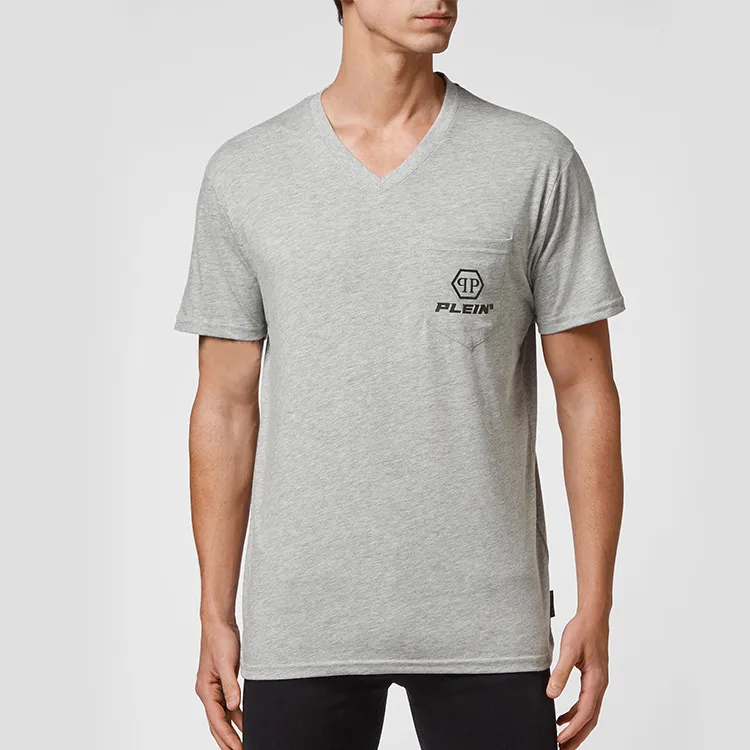 PHILIPP PLEIN Logo print Short sleeved T shirt-6