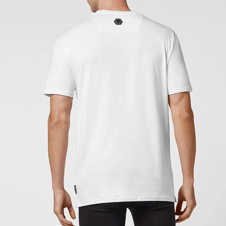PHILIPP PLEIN Logo print Short sleeved T shirt-2